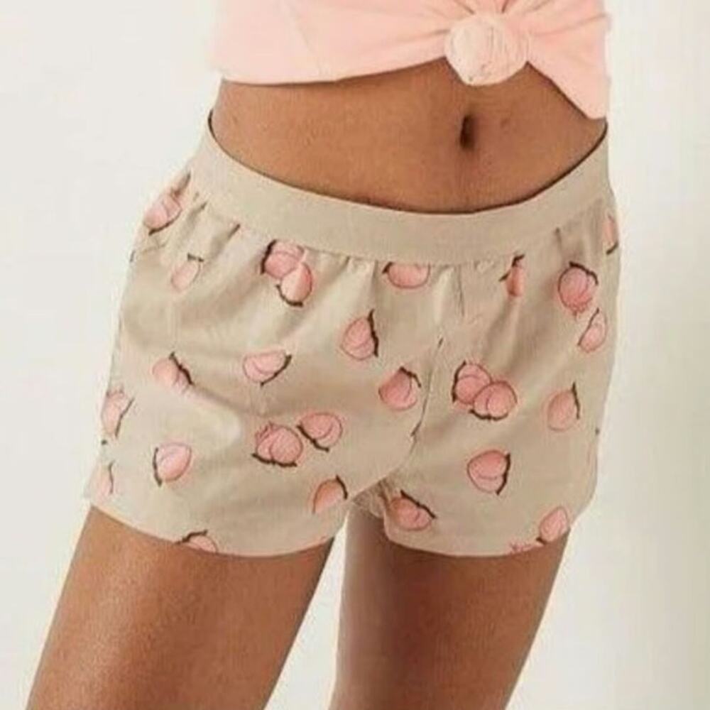 PINK Victoria's Secret Peach Lounge Sleep Boxy Short